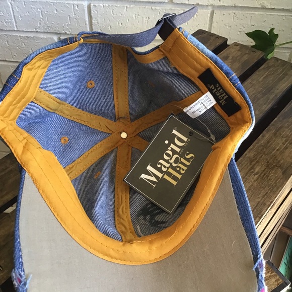 Magid Hats Distressed Blinged Lips Baseball Hat - Picture 10 of 11